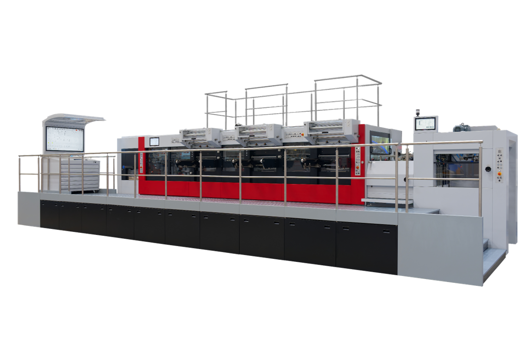 MK3920FFCSB平壓平三機組燙金模切機
最高速度6000張/小時,快速換版、一鍵設(shè)定